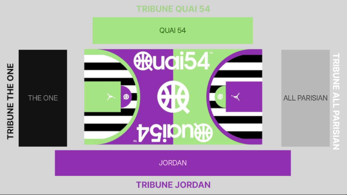 Choisissez votre tribune VIP Courtside